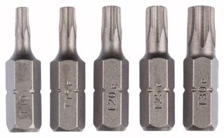 Bosch Sada bitov Torx- 5ks