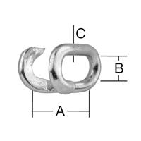 Článok reťaze článok do 8 mm