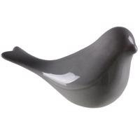 Keramická figúrka Swallow, výš. 8 cm,  šedá