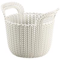 Košík okrúhly xs Knit 3l 226385 krémová