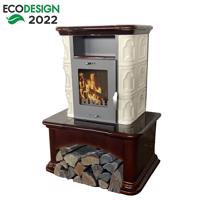 Krbové kachle Bremen II butter-coffebrown 7 kw