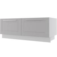 Kuchynská skrinka Emporium D2M/120 light grey stone/biela