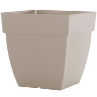 Kvetináč CAPRI SQUARE 40 cm taupe