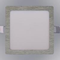 LED panel SQUARE 9W 4200K štvorcový chróm