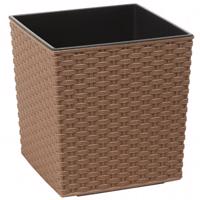 Obal Juka Rattan ECO 25x25x26cm sv.hnědý