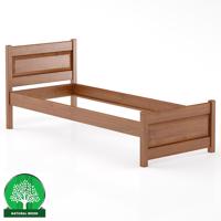 Posteľ buková LK120–90x200 cherry