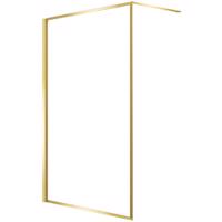 Sprchová stena Walk-In Tiz 100x195 gold