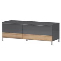 TV stolík Onyx TV130-1K1F/ON lakované anthracite/pacific walnut