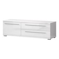 TV stolík Piano TV150-1K2F/PN-70/KA/70 lakované crystal white